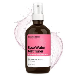 Rosewater and Glycerin Spray